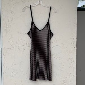 Forever21 Striped Midi Dress